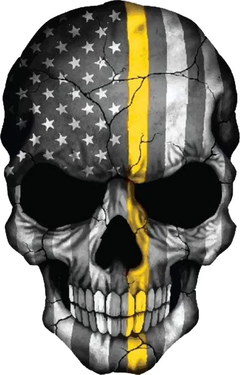 Реалистичный дьявол призрак монстр зомби американский флаг стиль милитари