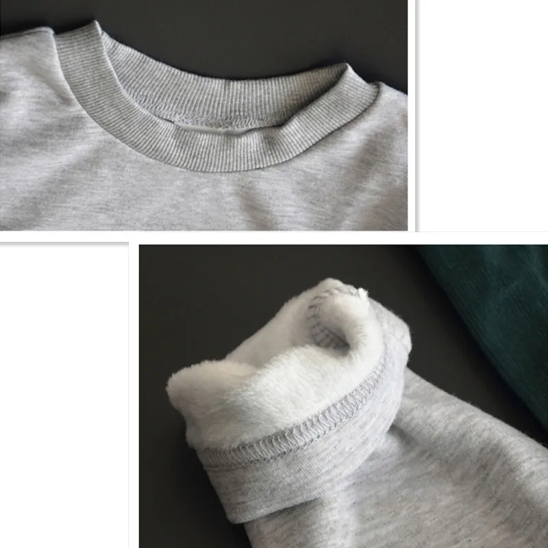 Зимнее флисовое платье для девочек-подростков от 4 до 16 лет вельветовое