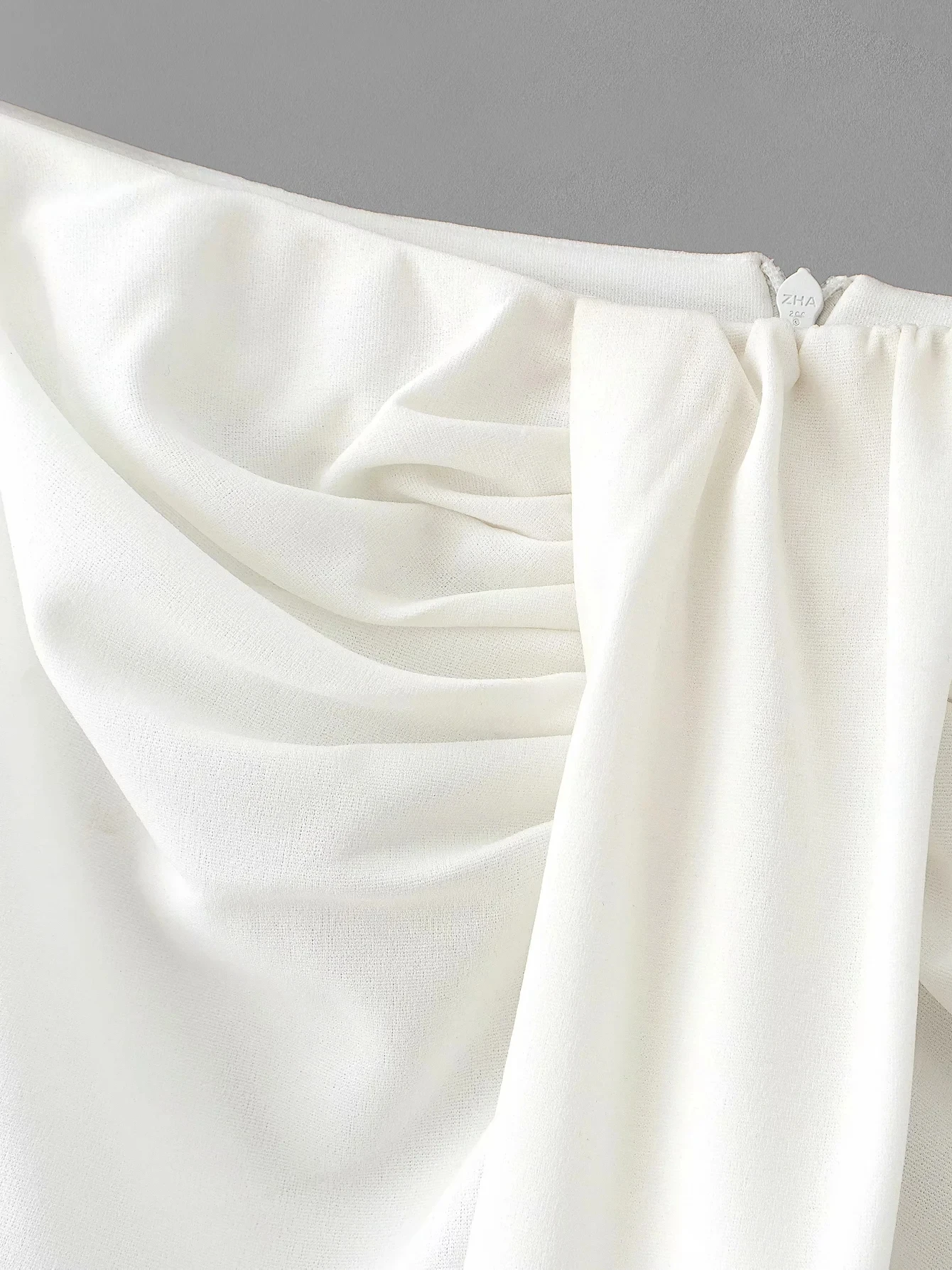 Slid white midi skirts for women autumn winter straight slit long elegant female office lady skirt faldas 2022 | Женская одежда