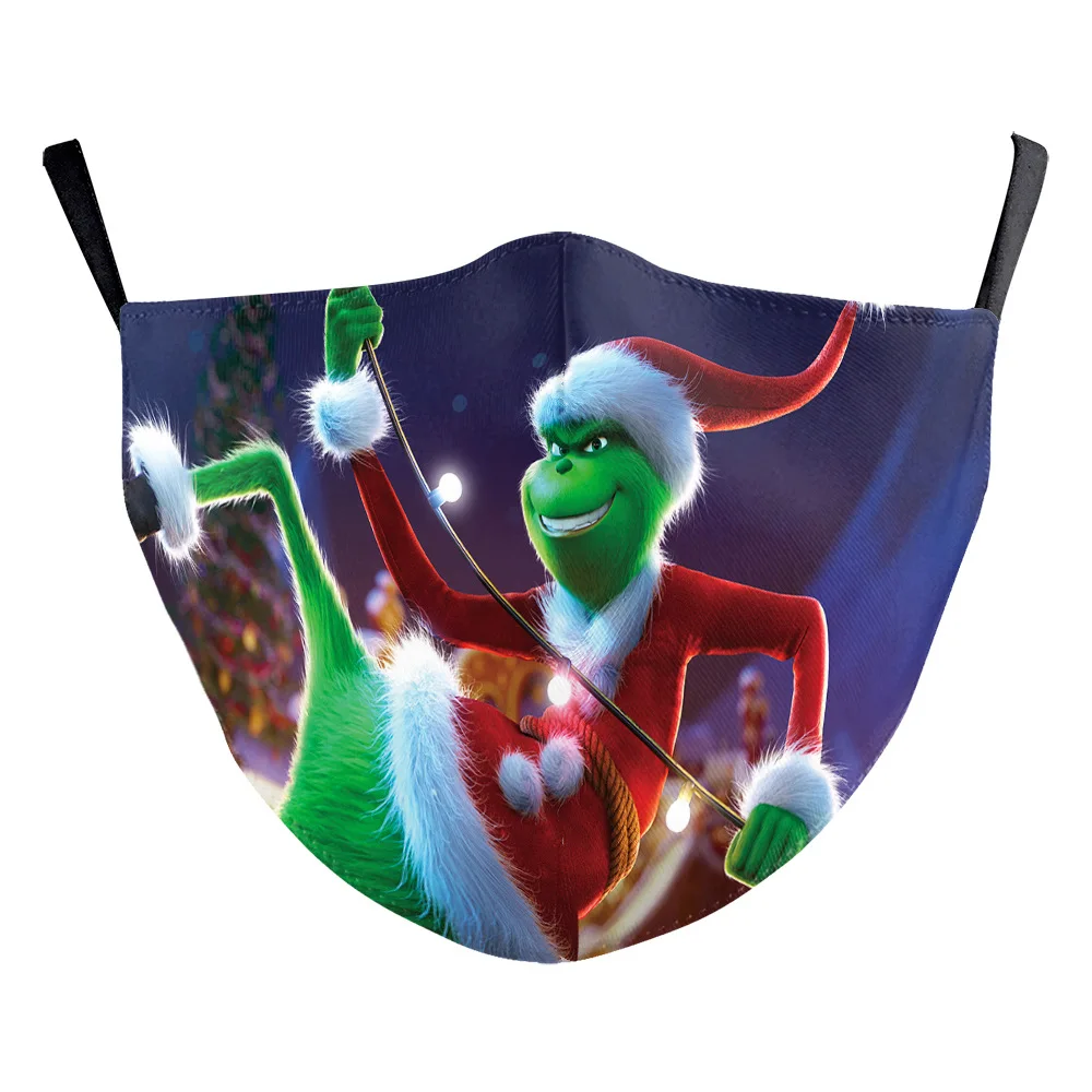 Как Гринч украл Рождество Косплэй уход за кожей лица маска против пыли маски для