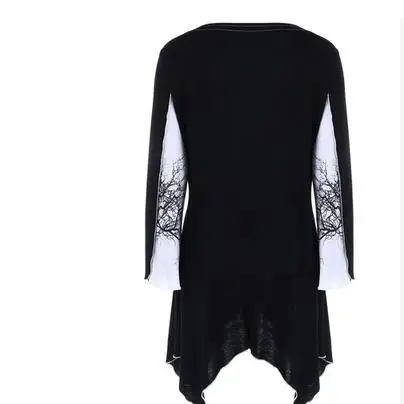 Женская блузка с длинным рукавом размеры до 4XL Осень-зима 2019 |