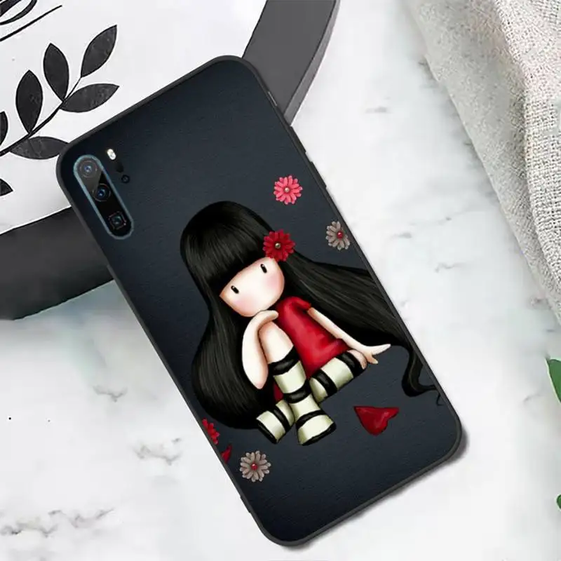 

Cartoon girl Santoro Gorjuss DIY Phone Case For Huawei P20 P30 P40 lite Pro P Smart 2019 Mate 10 20 Lite Pro Nova 5t