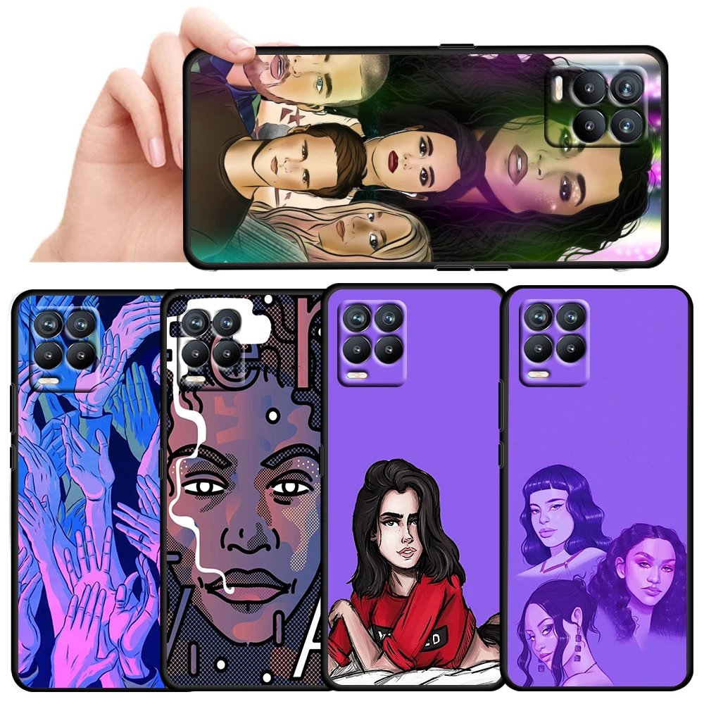 

American TV Series Euphoria For OPPO Realme Narzo 30 20 8 8i 7 6 5 3 2 Pro Global 5G Soft Silicone Black Phone Case Cover