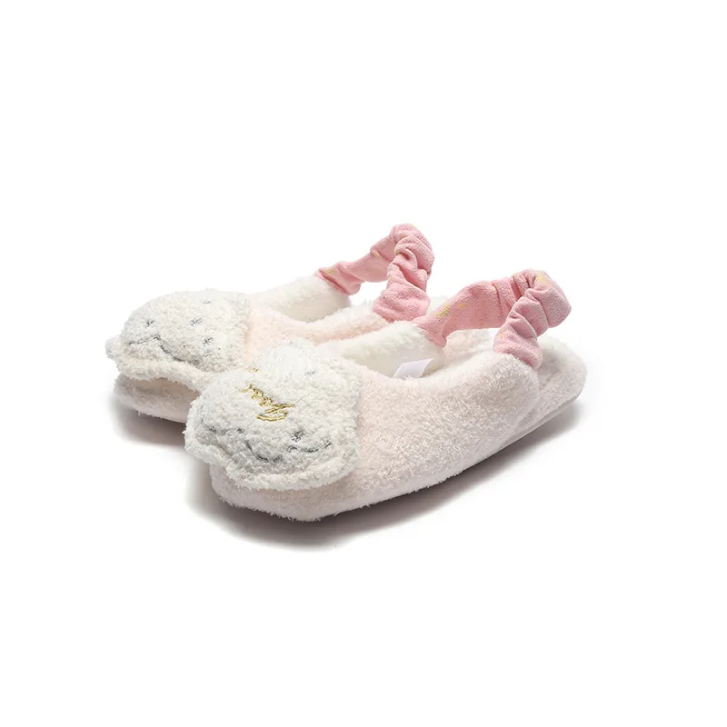 

Winter Casual home shoes slippers women Japanese warm Plush non-slip comfortable indoor Wooden floor slippers woman TX12051