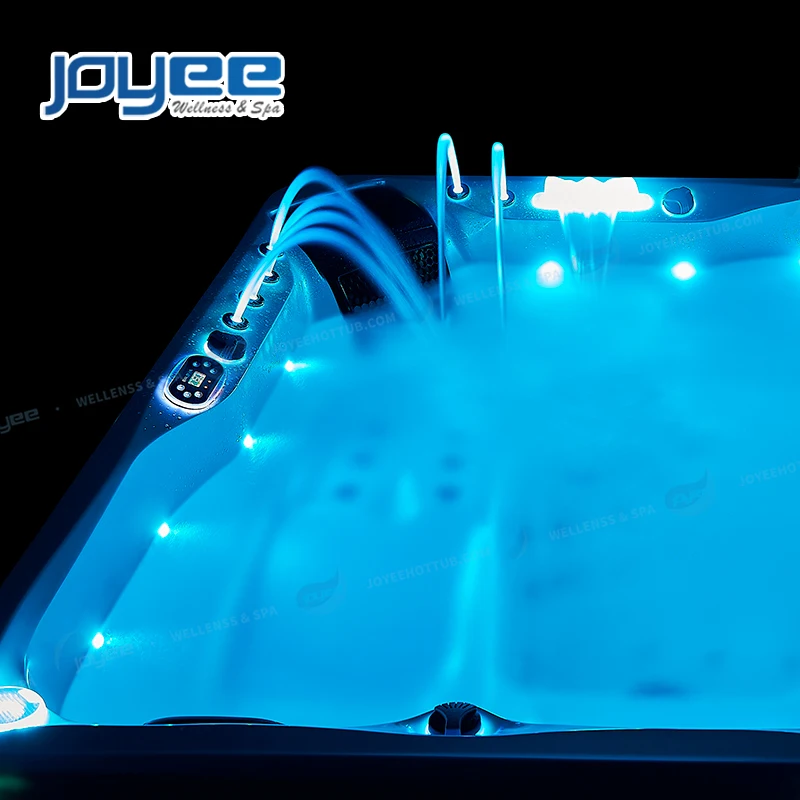 JOYEE OEM США акриловый балбоа контроль сад горячие пружины спа 5 человек воздушные