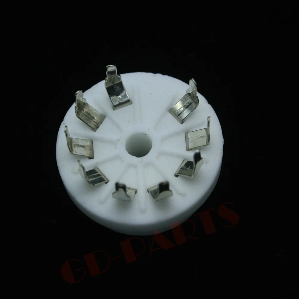 GD PARTS позолоченная 9pin B9A керамическая трубка основание клапана для 12AX7 ECC83 6DJ8 5670 6922