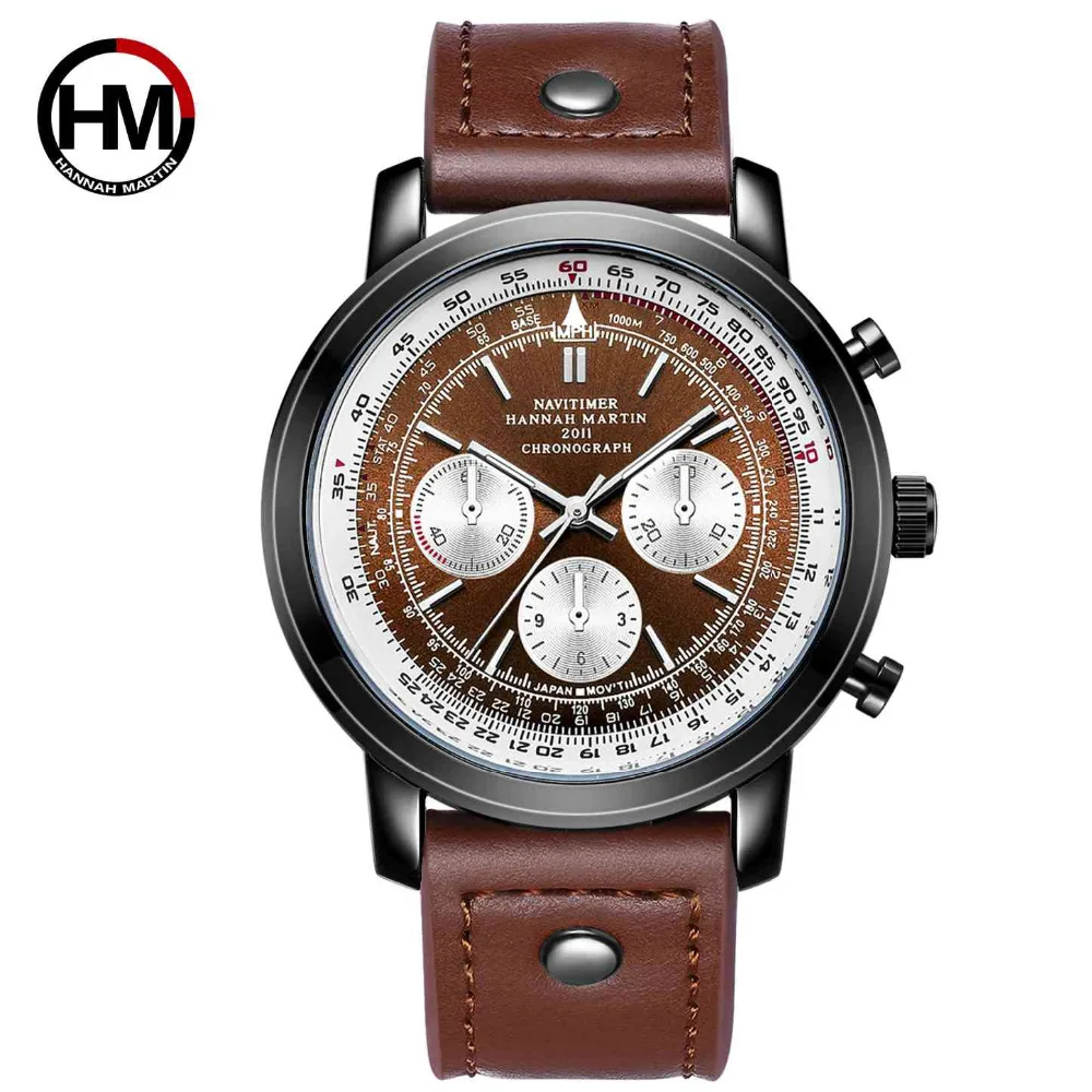 Япония Move для мужчин t водонепроницаемый лучший бренд класса люкс кожа