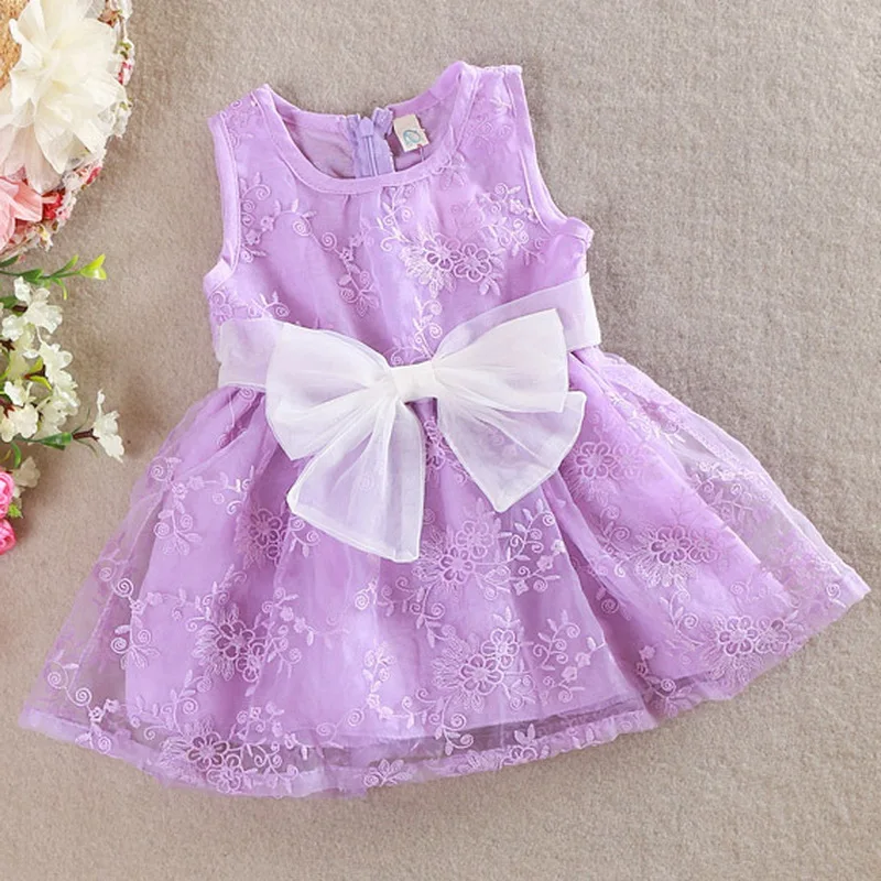 Детское платье с цветочной вышивкой без рукавов|lace dresses for girls|dresses girlskids lace dress |