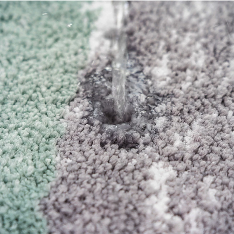 Моющийся коврик для ванной супервпитывающий нескользящий душевой туалета