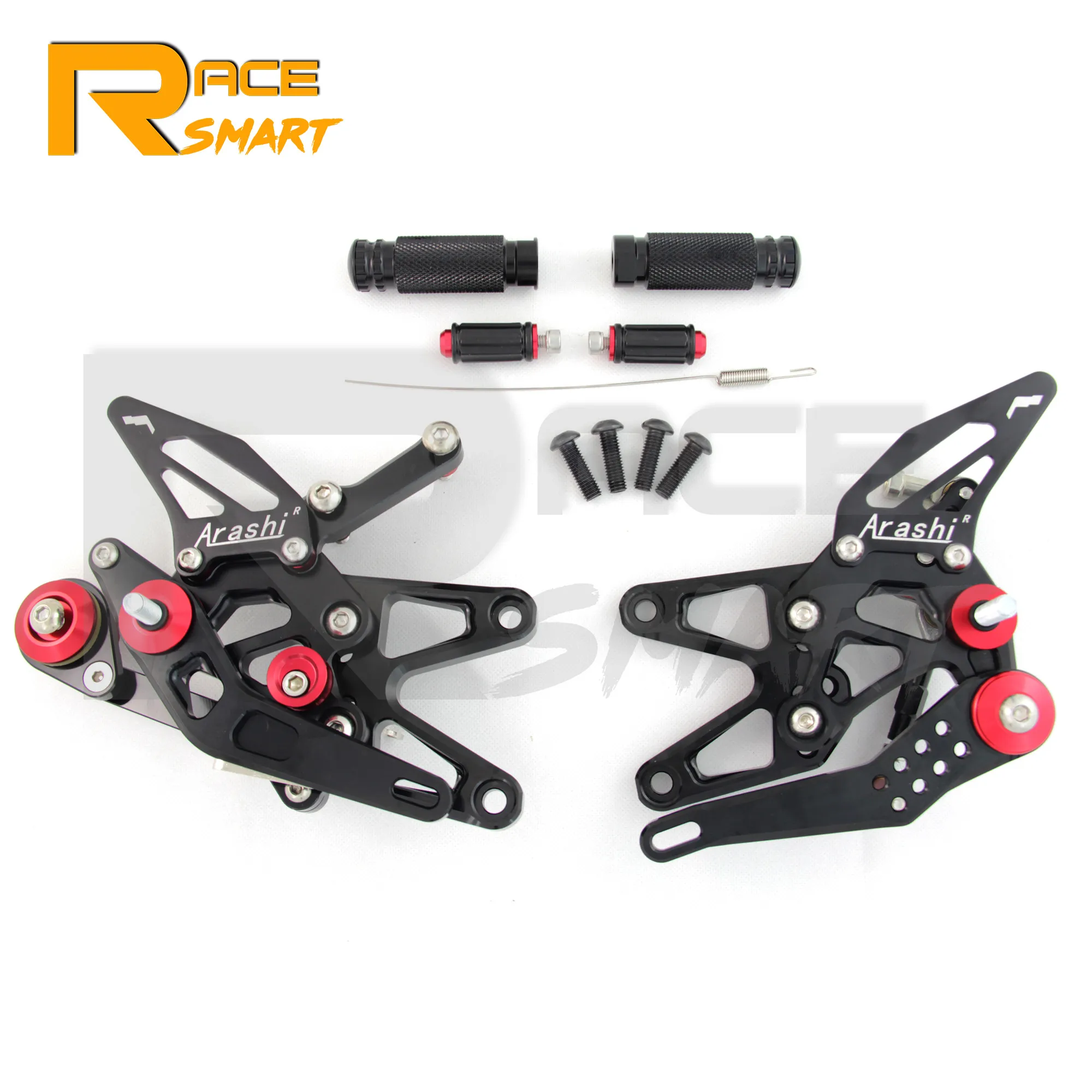 Для DAYTONA 675 R 2013-2018 2014 2015 CNC Регулируемая Задняя подставка для ног подставки педаль