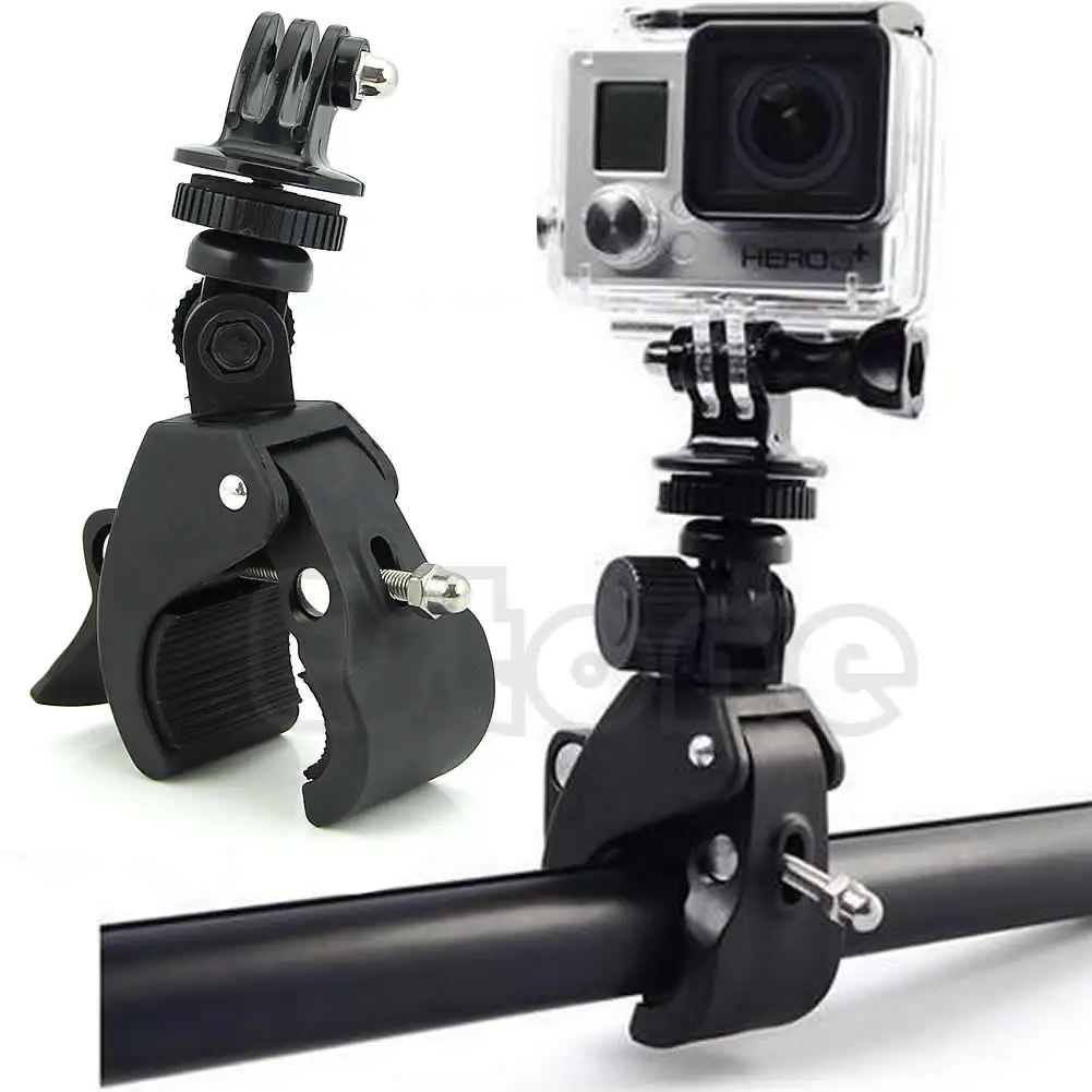 

Camera Tripod Mount+Adapter Handlebar Clamp Roll Bar For GoPro Hero 1 2 3 3+ New