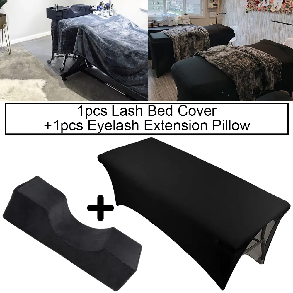 

Eyelash Pillow Headrest Support Lash Pillow Neck Grafted Eyelashes Elastic Sheet Eyelash Extension Bed Cover Makeup Lash Salon