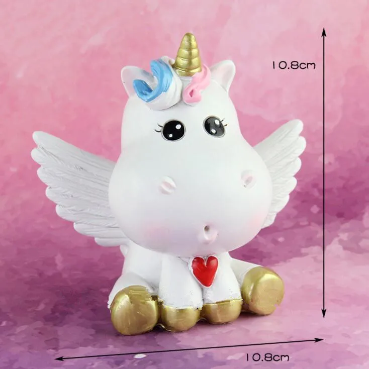 Unicorn 5 Радуга Единорог торт Топпер пирог на день рождения или свадьбу флаги облако шар торт флаг День Рождения выпечки украшения принадлежности - Цвет: Unicorn 5