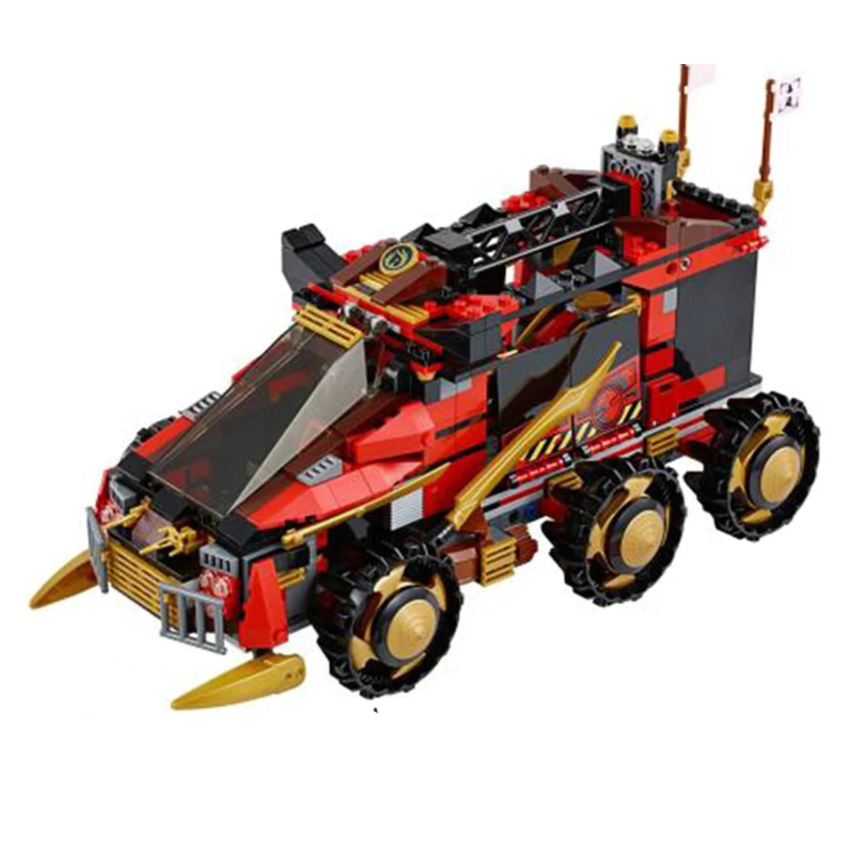 

70750 DB X Mobile Command Center 758 Pcs Bricks Model Building Blocks Boys Gifts Toys For Children