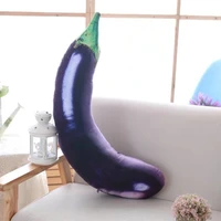25 80 simulated strip eggplant creative plant pillow cushion plush fruit vegetables food anti stress soft girl children toy gift
