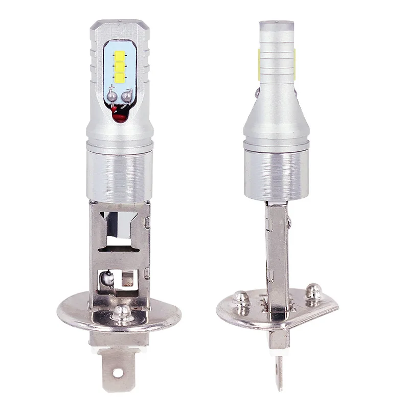 

2PCS Car LED Lights H1 LED 80W 6000K White Lamp H1 Headlamp Car Styling 12V 24V Car Light Source