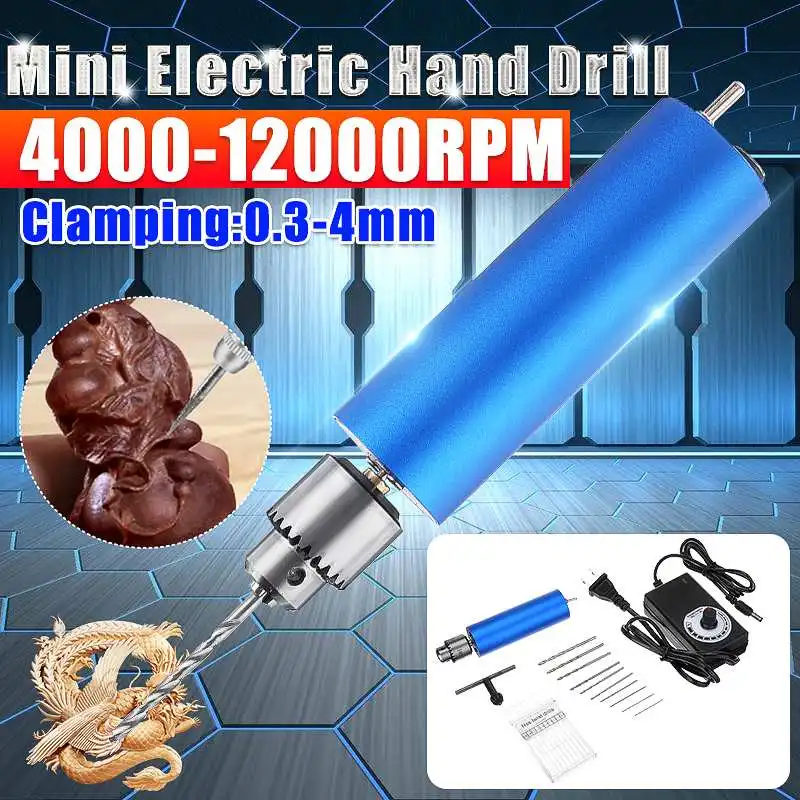 

Ручная электродрель JT0, мини-дрель с USB, 12000 об/мин, 12-24 В