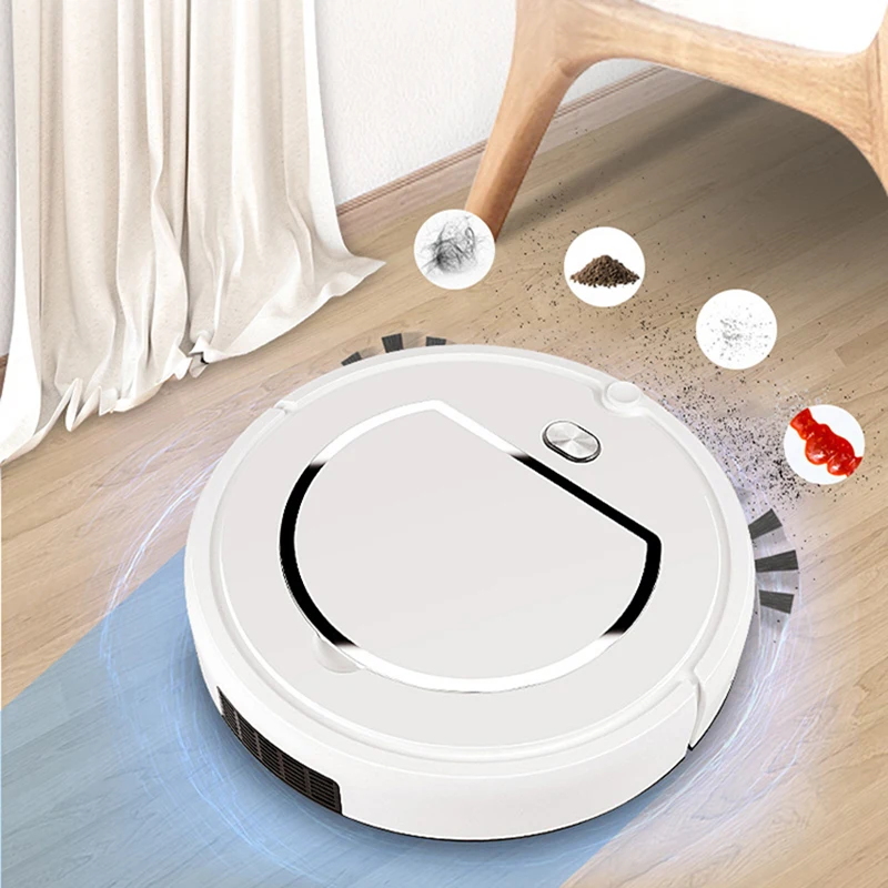 

Electric Robot Vacuum Cleaners Portable Spot & Stain Cleaner Wet Dry For Home Cleaning With Mop Smart Autobiotic Powerful Floor