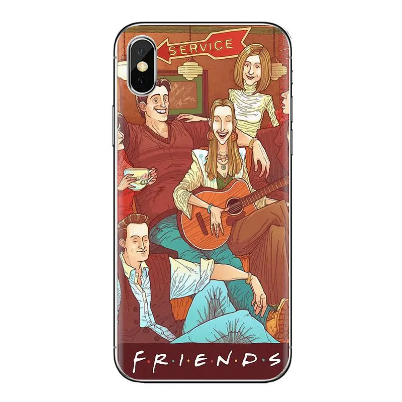 Friends TV Show Print For Huawei Nova 2 3 2i 3i Y6 Y7 Y9 Prime Pro GR3 GR5 2017 2018 2019 Y5II Y6II Soft Transparent Case Covers |
