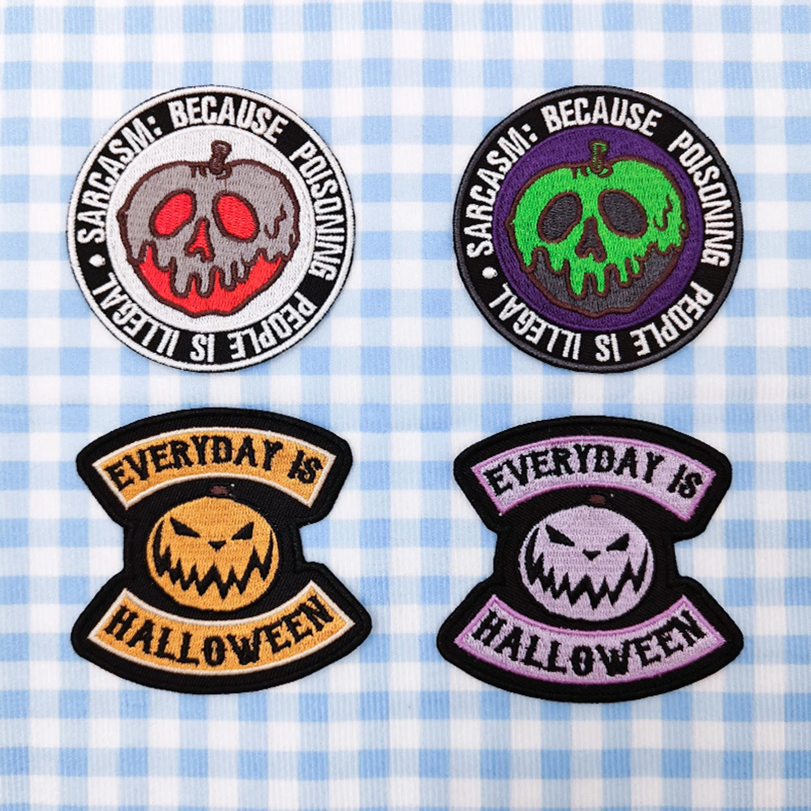 5 шт. наклейки на одежду с вышивкой в виде тыквы | Дом и сад