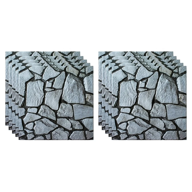 

20 шт., самоклеящиеся 3D-наклейки на стену из ПВХ