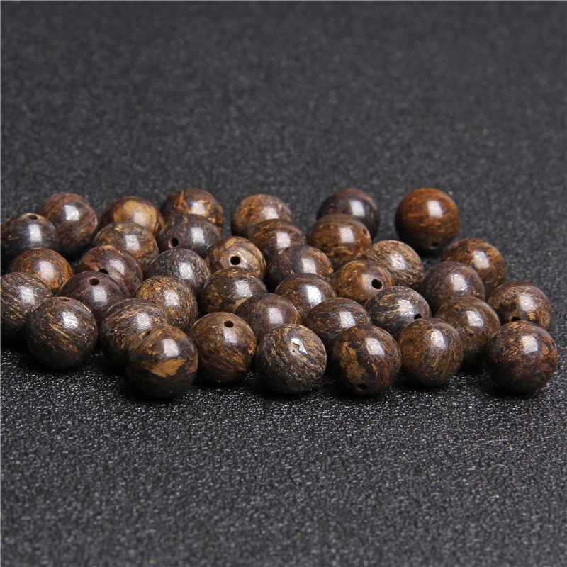 Natural Black Malachite Stone Beads Round Loose Spacer For Jewelry Bracelet Making DIY let Beading | Украшения и аксессуары
