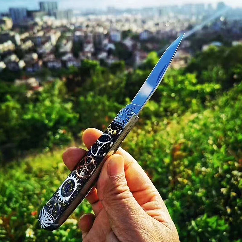 Карманный нож для выживания на открытом воздухе портативный карманный высокой