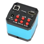 Eakins 18 МП 1080P 60fps HDMI USB FHD промышленный видеомикроскоп камера зум с креплением объектива 56 светодиодный светильник для пайки печатных плат