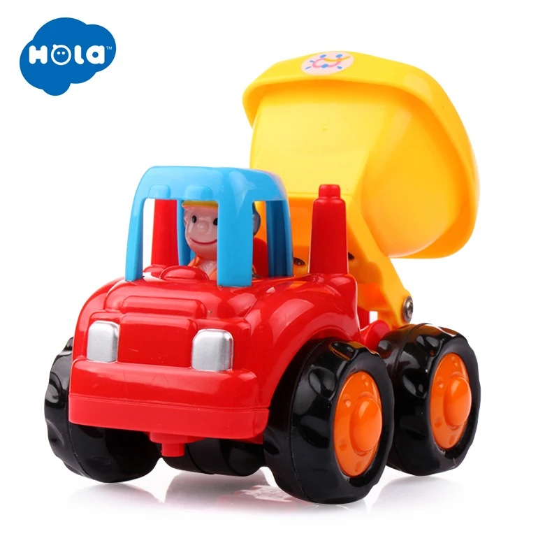 HOLA TOYS 326C+326D 2pcs/Lot Baby Toys Vehicle Mini Dump Trucks Vehicles Model Car For Kids Gifts |