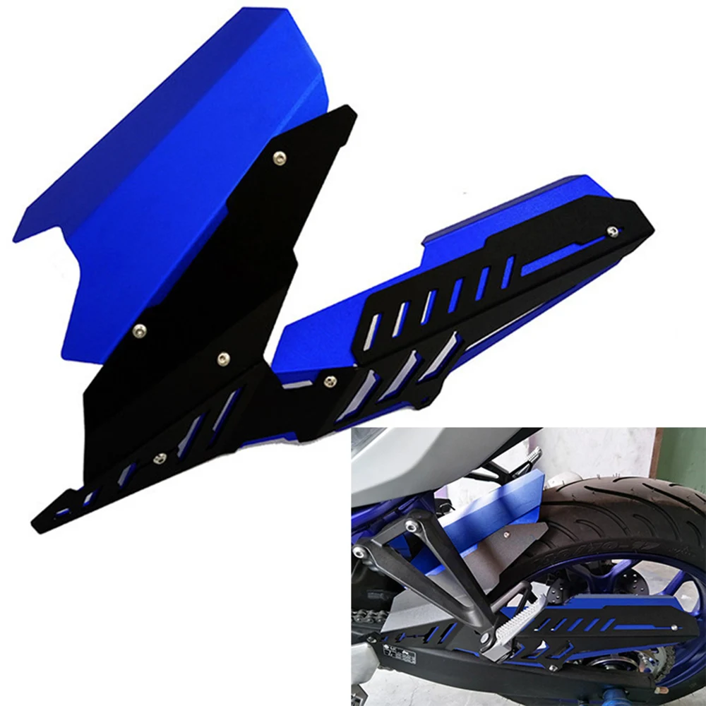 Для Yamaha R25 MT-03 MT-25 MT03 MT25 YZF-R25 R3 2013-2020 мотоцикл Задняя шина Hugger заднее крыло и цепь
