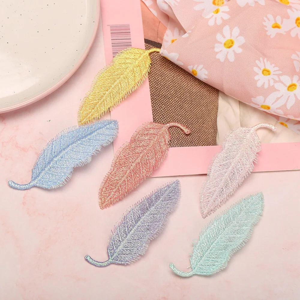 Модные детские заколки для волос в виде листьев девочек простой стиль милые