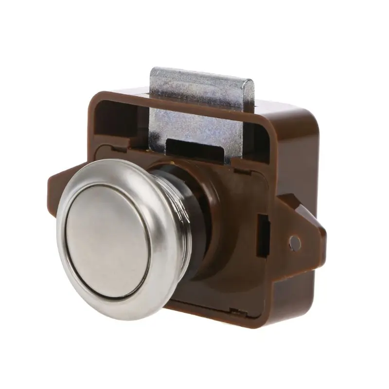 1x кнопка для жилого автофургона замок шкафа двери шкаф фургон защелка ручка