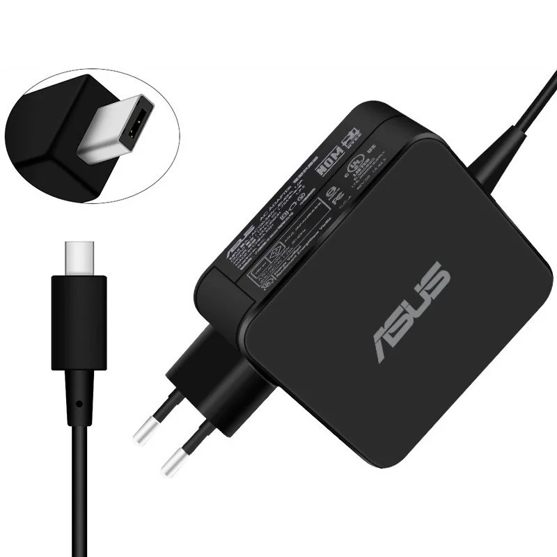 Адаптер для ноутбука Asus 19V 1.75A 33W EXA1206UH AC блок питания для ноутбука ASUS Eeebook X205 X205T X205TA E202 E202SA E205SA - Цвет: EU Plug