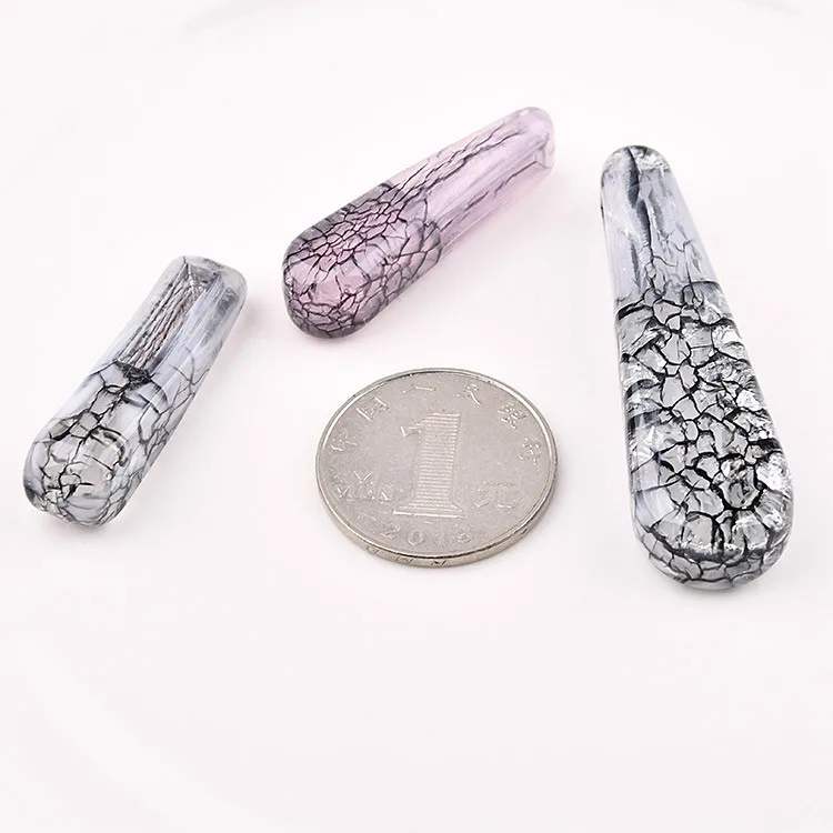 Корейский акриловый взрывоопасный взрывчатый длинный каплевидный ювелирный