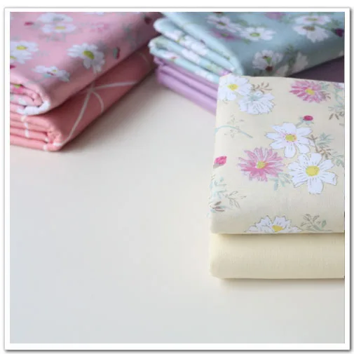 Fabric Meters Floral Collection 100% Cotton For Clothes Baby Dress Sewing Bed Sheet Pillow Cover DIY Fabrics D30 | Дом и сад