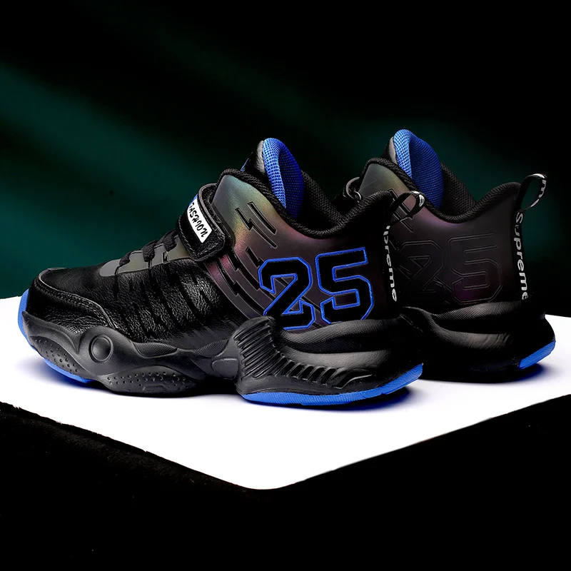 Детские кроссовки для спорта на открытом воздухе новая стильная Баскетбольная