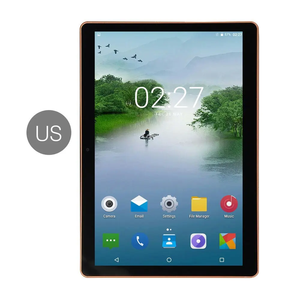 

10.1 Inch IPS Screen Android 8.0 Ten-core Tablet PC 6GB+64GB Dual SIM Card Slots 3G Phone Call With GPS FM (US EU UK AU)