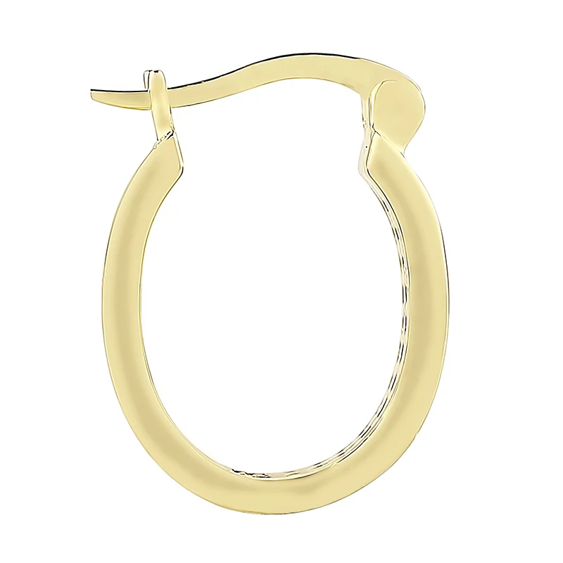 

New Fashion Luxury Hoop Earrings Shiny Two Tone Crystal Stud Party Female Earring Piercing Jewelry Charming Earring Accessories