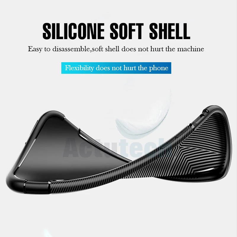 

Luxury Soft Silicone Ring Case On The For Xiaomi Pocophone F1 Phone Case Cover For Xiaomi A2 Lite Redmi 6 Pro Shockproof Case