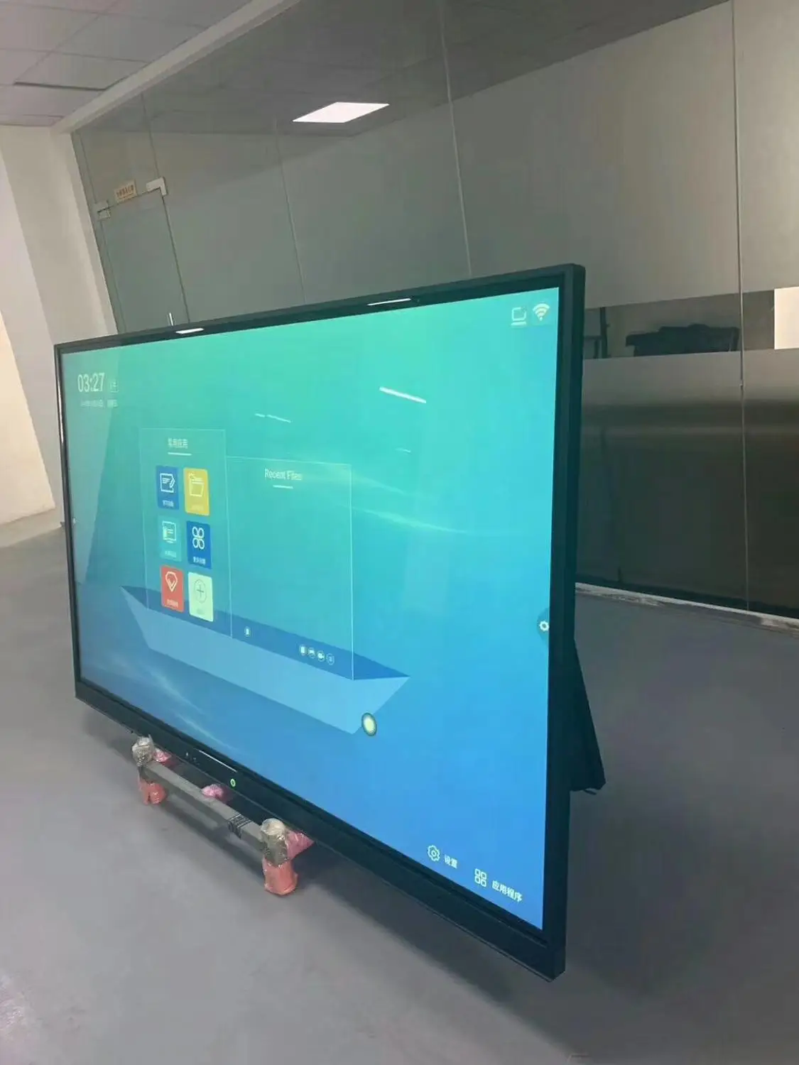 

43 55 65 inch wall mounted touchscreen diy pc computer