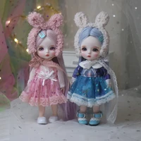 16cm glass eyes blyth doll joint body fashion girl dolls bjd doll full set jointed doll children toys for girl birthday gift