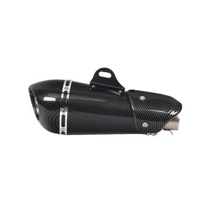 For ER6N S1000RR GSXS750 Z900 Z750 S1000R FZ6 N 51MM Universal Motorcycle Exhaust Pipe Escape Modified Carbon Muffler DB Killer |