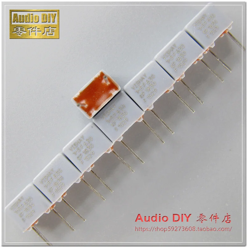 Бесплатная доставка 10 шт./30 шт. высокоточный пленочный конденсатор KP1830 630 пФ/1% в 152