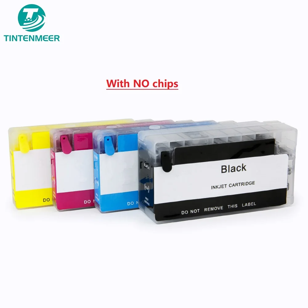 TINTENMEER 952xl 953xl 954xl 955xl без каких либо чипы перезаправляемый картридж для hp 8702 7720 7730