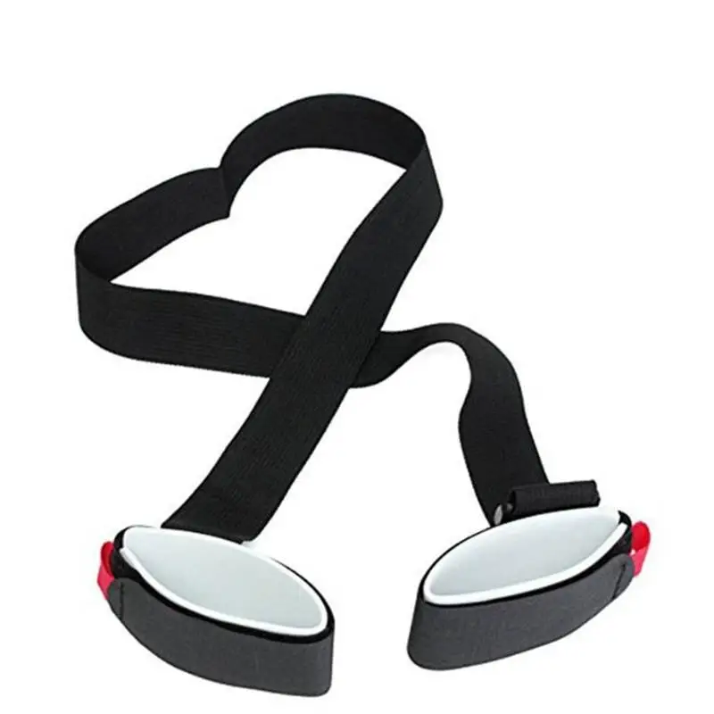 HiMISS Регулируемая лыжная палка на плече ручная переноска лямках ремни липучке