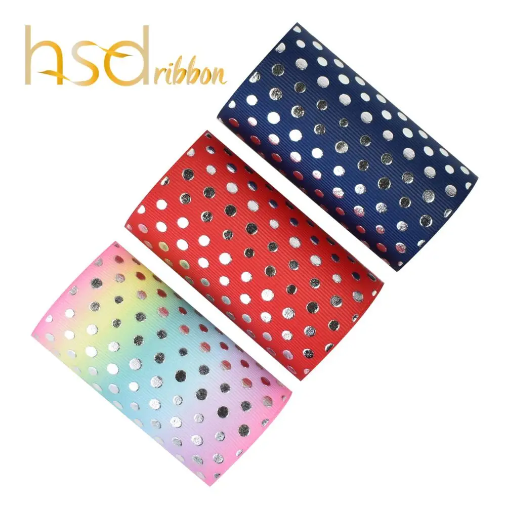 HSDRibbon 75 мм 3 дюймов серебро в мелкий горошек фольги Воздушные шары камень ножницы