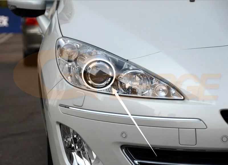 Для Peugeot 408 Pre LCI 2010 2011 2012 2013 2014 проектор фары отличные ультра яркие CCFL ангельские