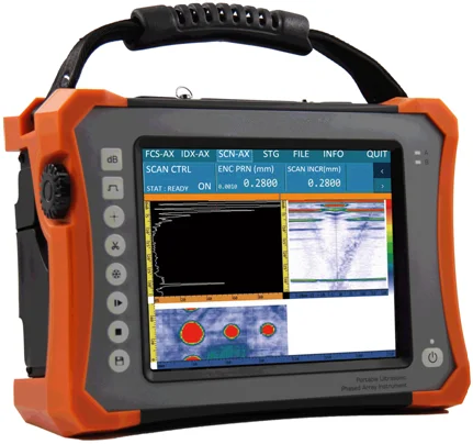 

HUATEC PA Portable Phased Array Ultrasonic Flaw Detector