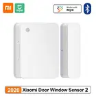 2020 новейший датчик Xiaomi Mijia для дверей и окон, 2 Bluetooth подключение, безопасный детектор охранной сигнализации для умного дома, приложение Mi Home управление