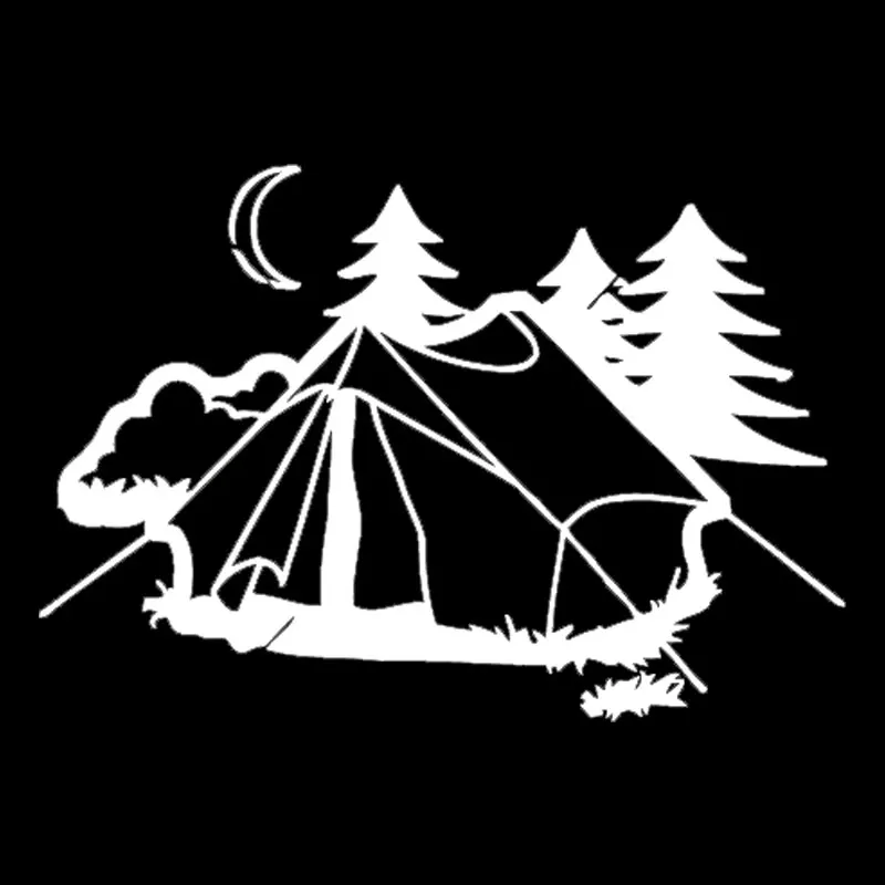 

Tent Camping Nature Rest Fashion Car Sticker Automobiles Motorcycles Exterior Accessories Vinyl Decals
